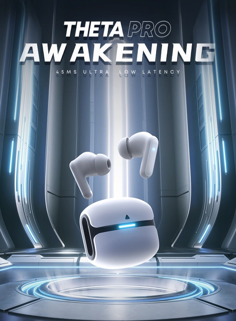 لانجسدام سماعات أذن لاسلكية بتقنية البلوتوث للألعاب داخل الأذن مع إلغاء الضوضاء، زمن استجابة منخفض جدًا، صوت ستيريو عالي الدقة، بطارية تدوم حتى 30 ساعة، وبلوتوث مزدوج 5.3 لتجربة صوتية غامرة - Image 1