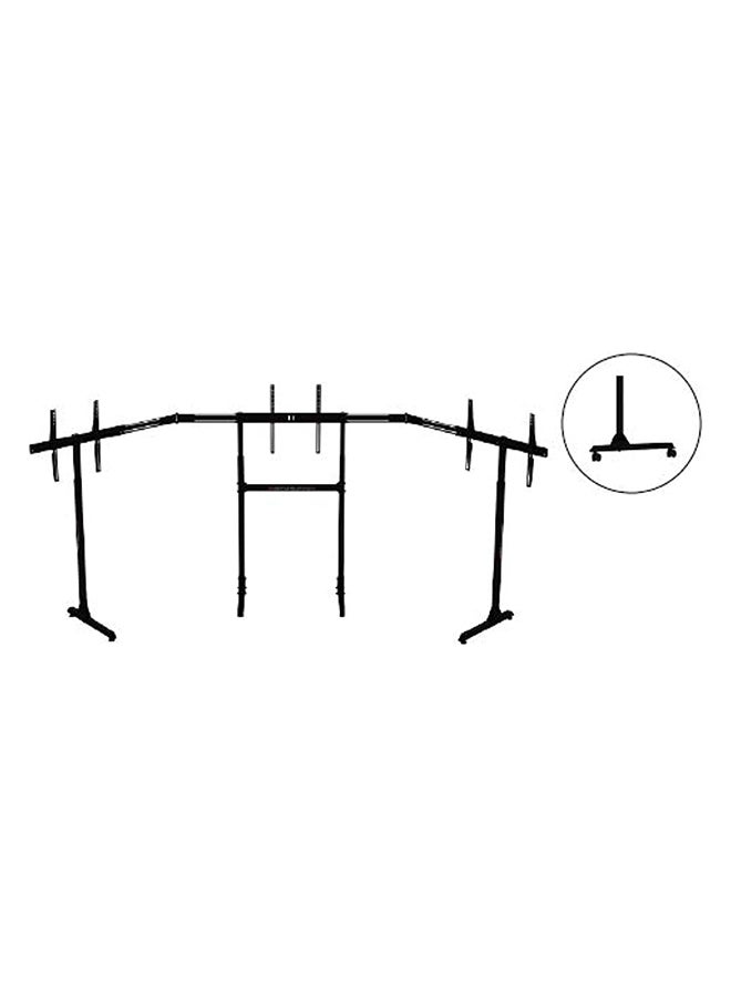 next level RACING Next Level NLR-A010 Free Standing Triple Monitor Stand - Image 3