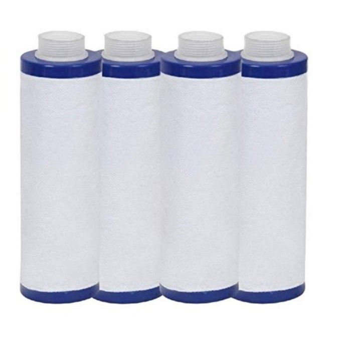 4 PIECES MLT CARBON SEDIMENT CLOTH 9 PREFILTER CANDLE FOR 10 HOUSING