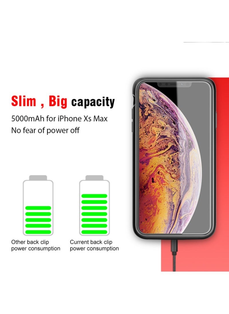 GULFLINK 5000 mAh Portable Charger External Battery Power Case For Apple iPhone XS Max.  - Image 5