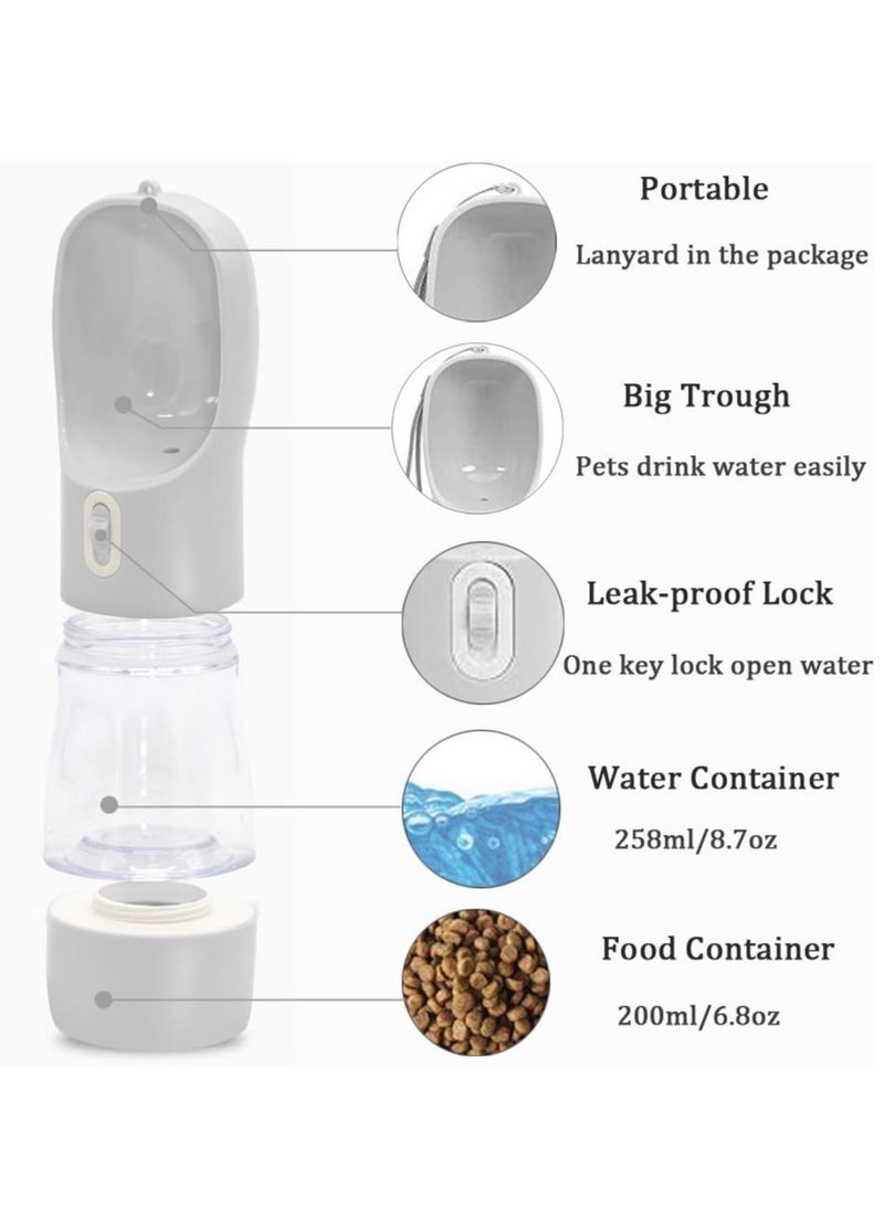 general Portable Pet Water & Food Dispenser - Leakproof, Bpa-Free Plastic Dog Travel Cup For Walks And Outdoor Activities - Image 2