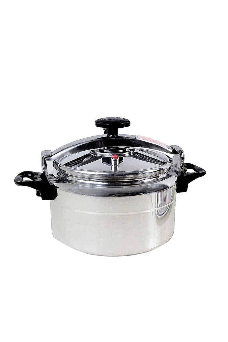 lynx Premium Aluminum Pressure Cooker for Gas and Electric Stove – Fast Cooking Pot with Locking Lid, Safe Pressure Cooker Design, Heat-Resistant Handles, Easy to Clean Kitchen Essential, Ideal for Rice, Meat, Soup, Legumes LY-9107 - Image 1