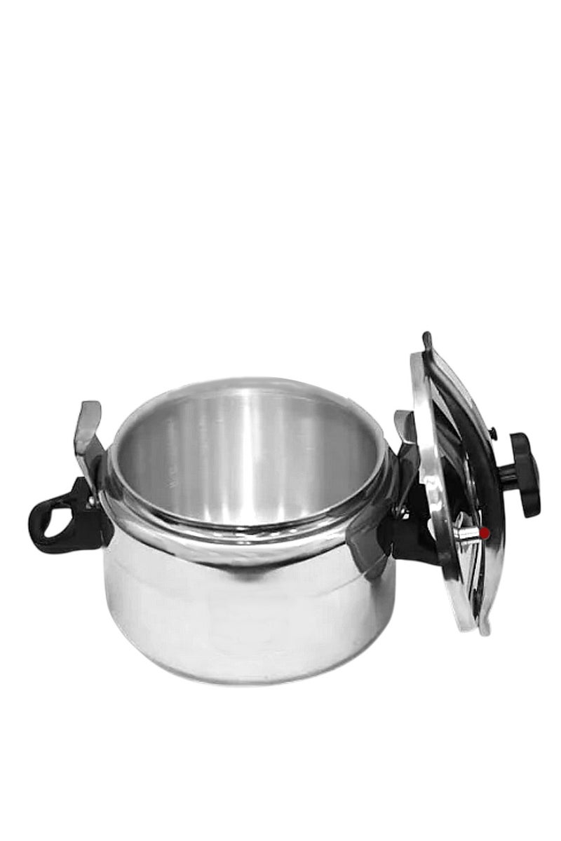 lynx Premium Aluminum Pressure Cooker for Gas and Electric Stove – Fast Cooking Pot with Locking Lid, Safe Pressure Cooker Design, Heat-Resistant Handles, Easy to Clean Kitchen Essential, Ideal for Rice, Meat, Soup, Legumes LY-9107 - Image 2