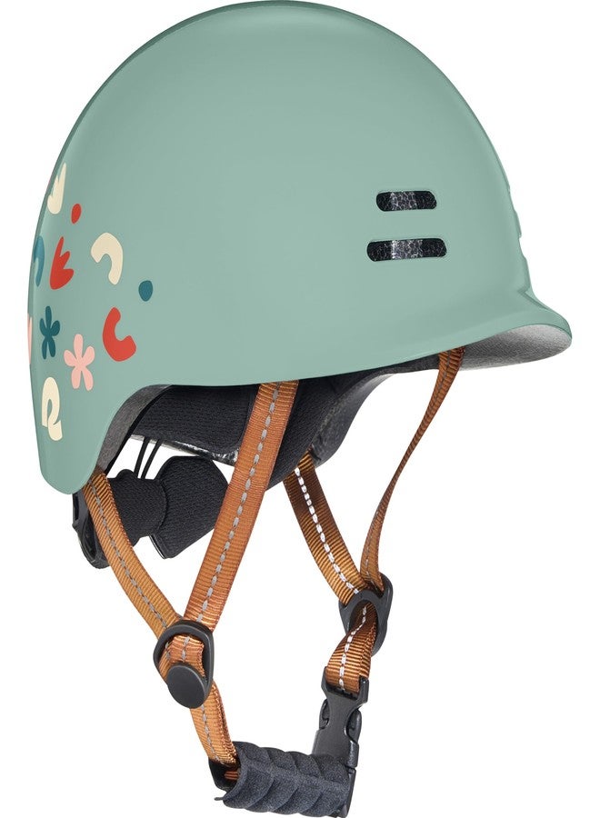 Retrospec Remi Kids Bike Helmet with Built-in Sun Visor - Adjustable Toddler Safety Gear for Cycling, Skating & Scooters - 11 Air Vents, Washable Padding & Reflective Straps - Image 1