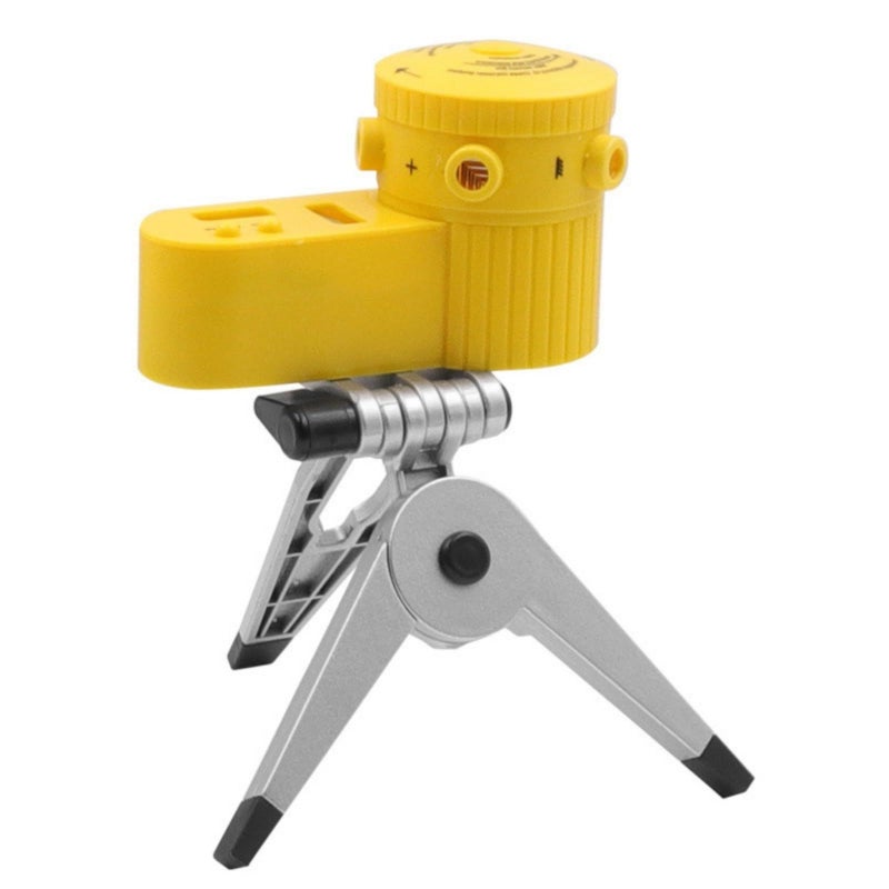 Silver Tripod 360 Degree Adjustable Self Leveling Laser Line Tool For Repair Equipment - Image 4