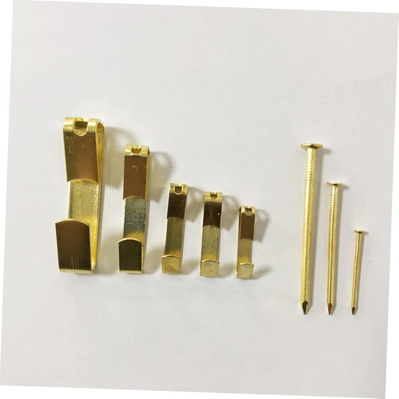 طقم تعليق الصور Tehaux مع خطاطيف الحائط والمسامير للإطارات والحقائب والقبعات وعرض الأعمال الفنية - Image 4