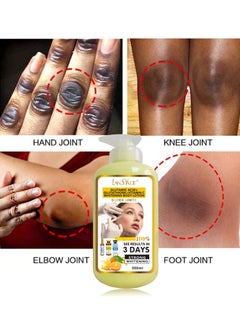 Day Glutamic acid+glutathione+vitamin c whitening body lotion super white see results in 3 days strong whitening 500ml  - Image 4