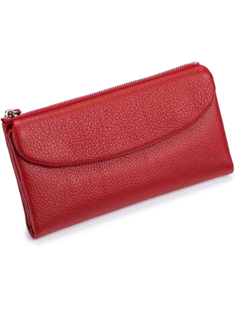 West Polo Women Genuine Leather Wallet Clutch