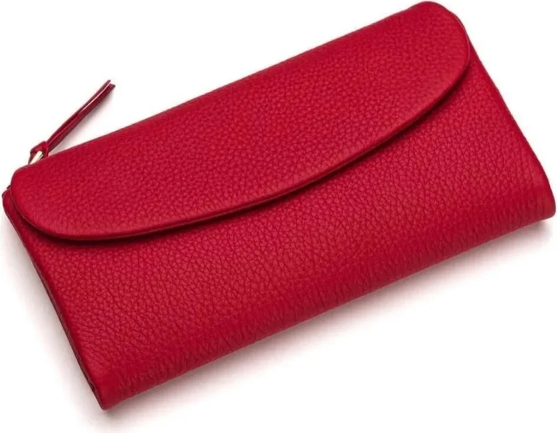 ويست بولو Women Genuine Leather Wallet Clutch