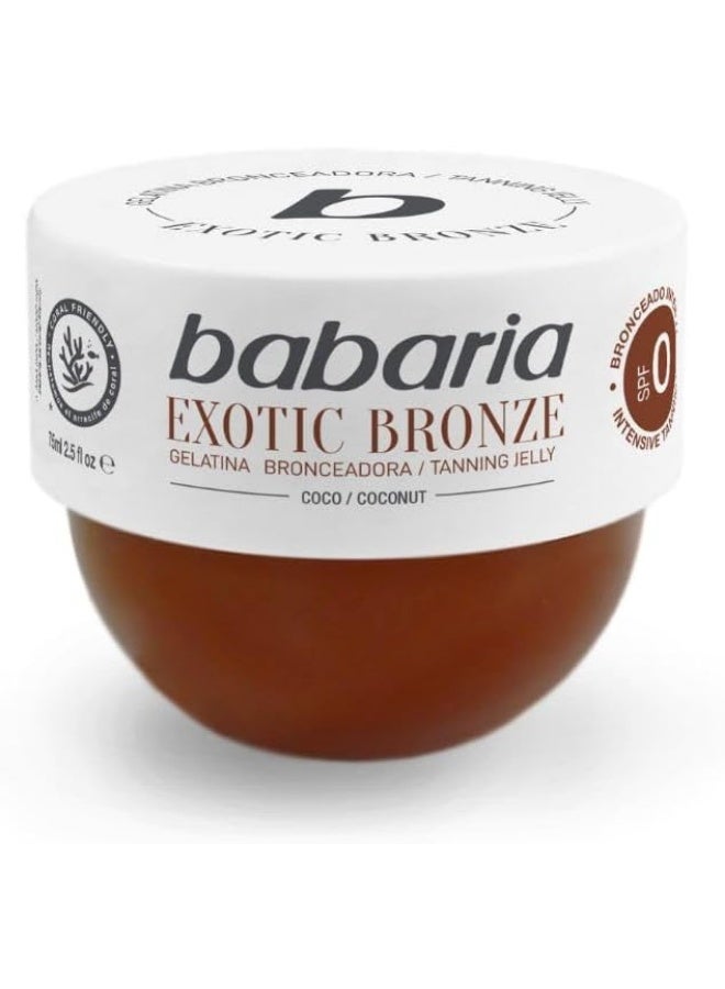 Babaria Exotic bronze taning jelly coconut F0 travel size 100ml