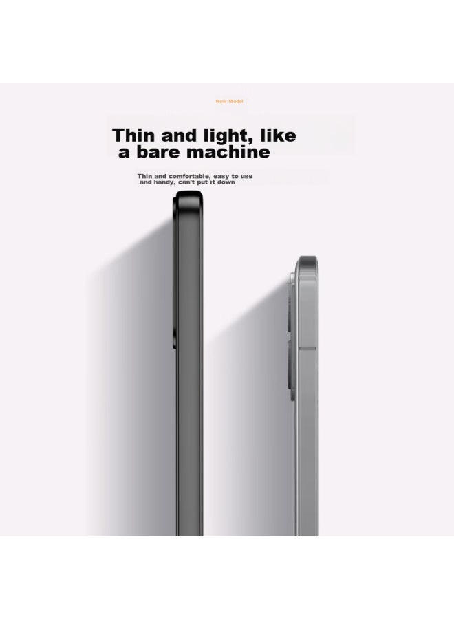 Holdzu Eyes] غطاء هاتف لهواوي P50 Pro، غطاء واقي لهواوي P50 Pro، مقاوم للصدمات من السيليكون، حماية كاملة للعدسة، صقلي فائق النحافة، للرجال والنساء - Graphite Black - Image 4