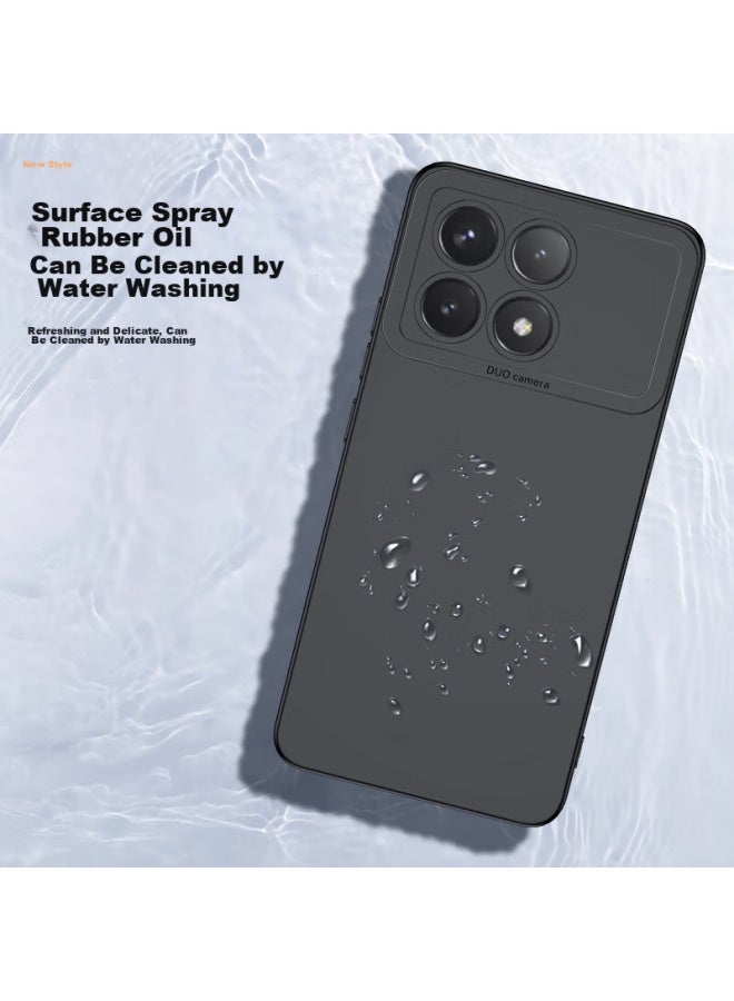 Holdzu Eyes] غطاء هاتف لهواوي P50 Pro، غطاء واقي لهواوي P50 Pro، مقاوم للصدمات من السيليكون، حماية كاملة للعدسة، صقلي فائق النحافة، للرجال والنساء - Graphite Black - Image 3