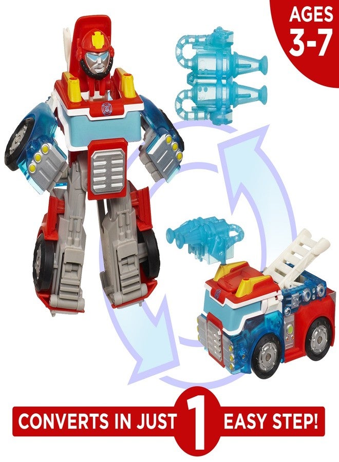 TRANSFORMERS Playskool Heroes Transformers Rescue Bots Energize Heatwave the Fire-Bot Figure - Image 3