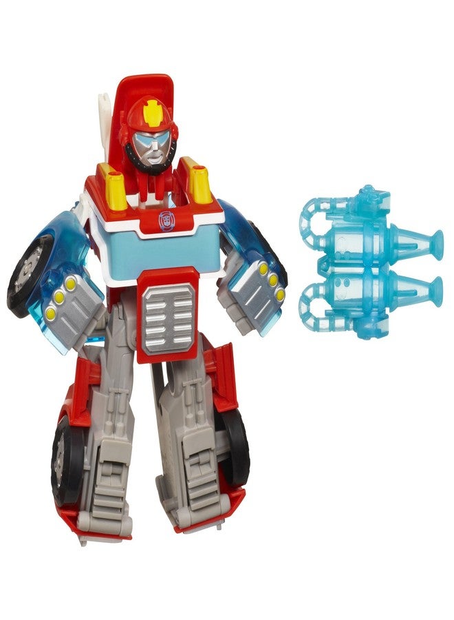 TRANSFORMERS Playskool Heroes Transformers Rescue Bots Energize Heatwave the Fire-Bot Figure - Image 1