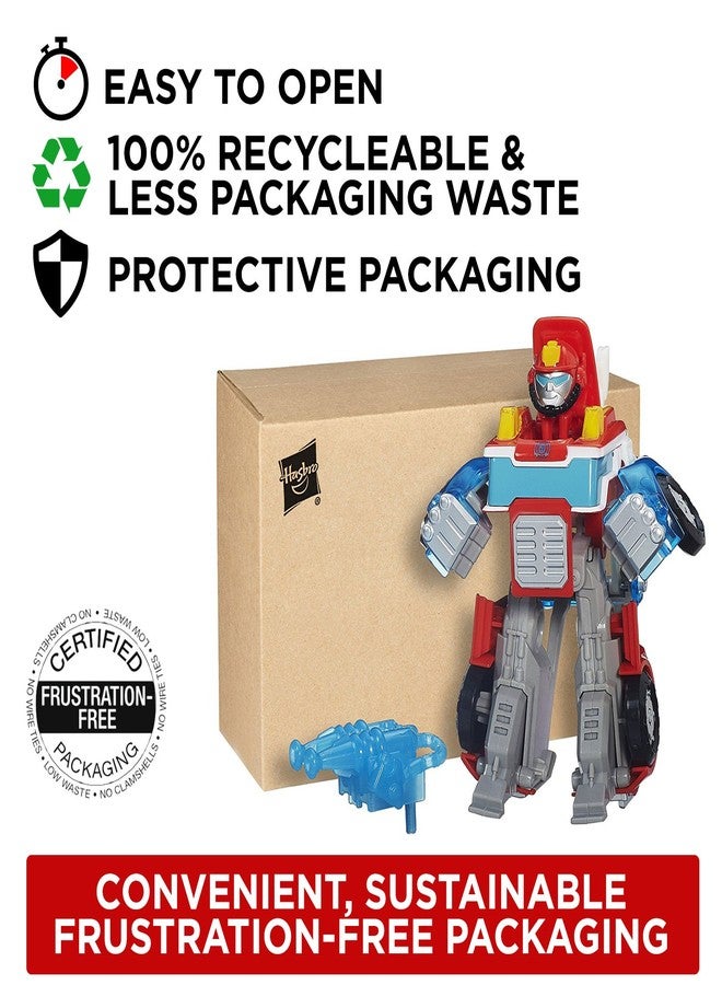 TRANSFORMERS Playskool Heroes Transformers Rescue Bots Energize Heatwave the Fire-Bot Figure - Image 2