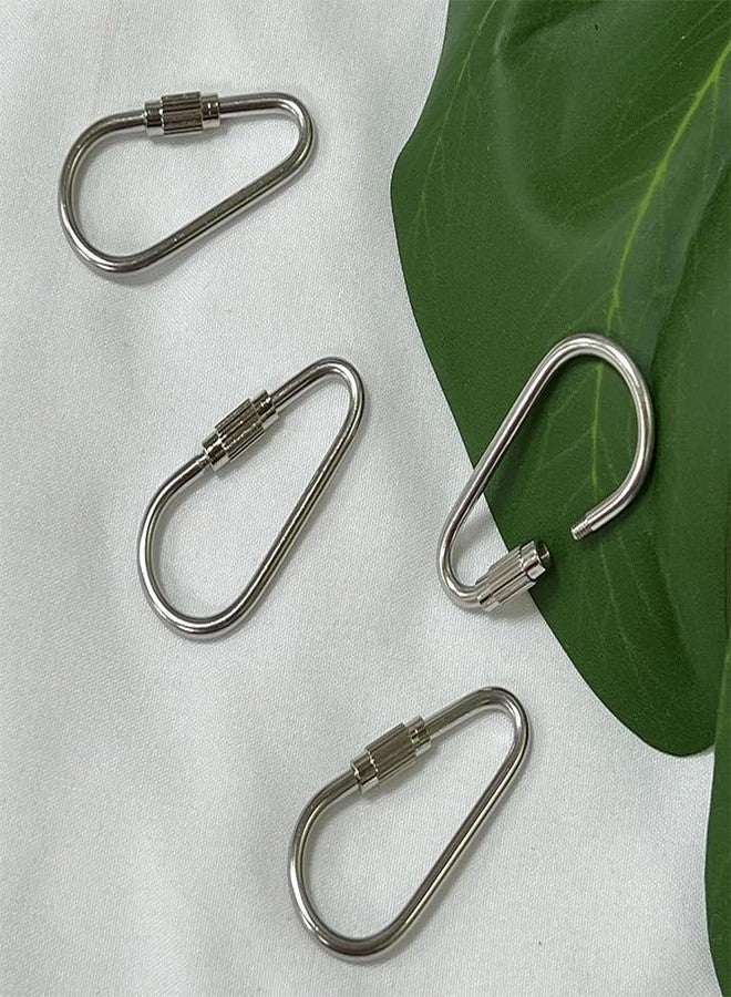 Kryoflare 10Pcs Stainless Steel Parrot Toy Hooks, Metal Bird Cage Hooks, Metal Parts DIY Bulk Birds - Image 4