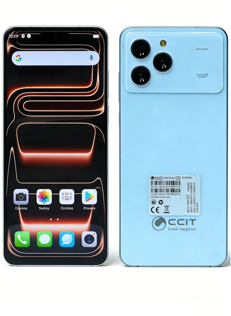 CCIT NOTE70 Pro 5G Smartphone, 7.2" Display, 8GB RAM, 256GB Storage, 5000mAh Battery - Blue - Image 3