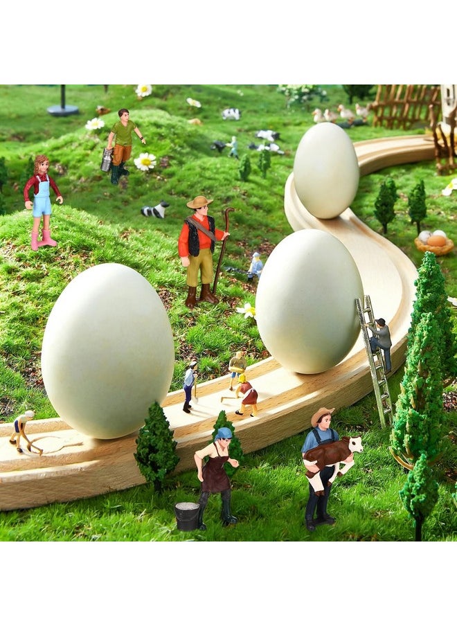 Toyvian Farmer People Figurines Figure Miniature People Farmer Model Farm Mini People Figurines Farm Farm Figure Model Set, Miniature Figurines Miniature Figures 5 Figure  - Image 4