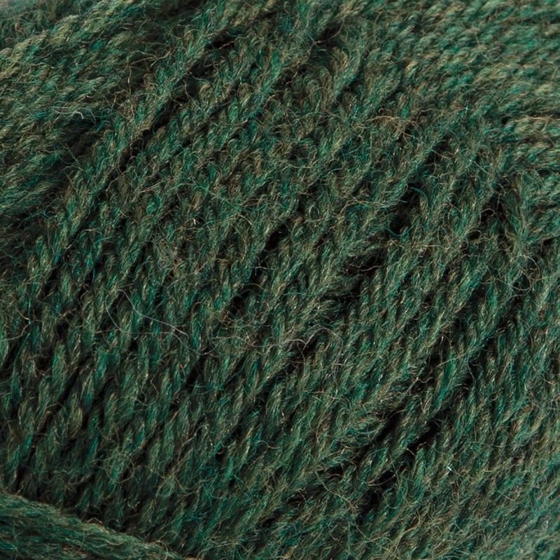 KnitPicks Wool of The Andes Worsted Weight 100% Wool Yarn Green (1 Ball - Forest Heather) - Image 2
