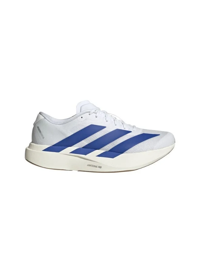 adidas أديداس أديزيرو إيفو إس إل إم أحذية جري بيضاء للرجال مقاس 12.5