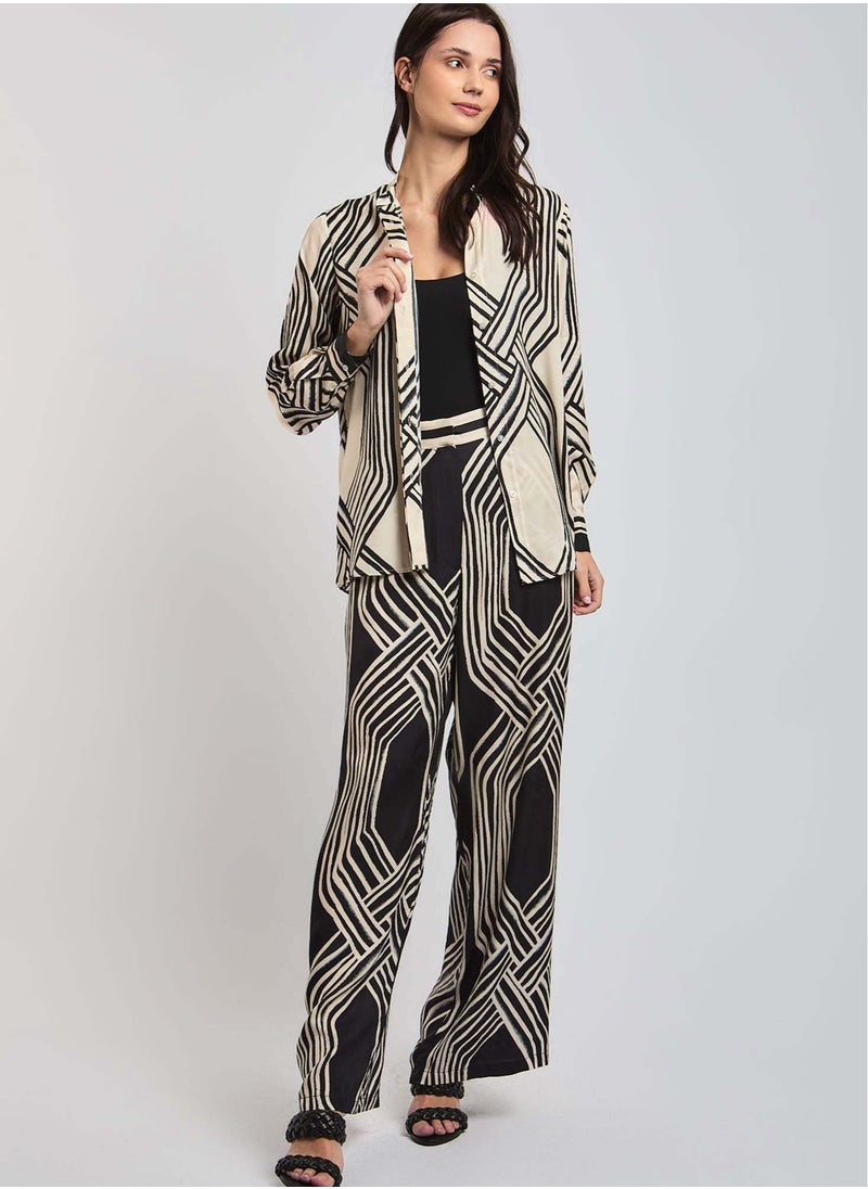 DALYDRESS - Fancy All Over Printed Pants - Image 1