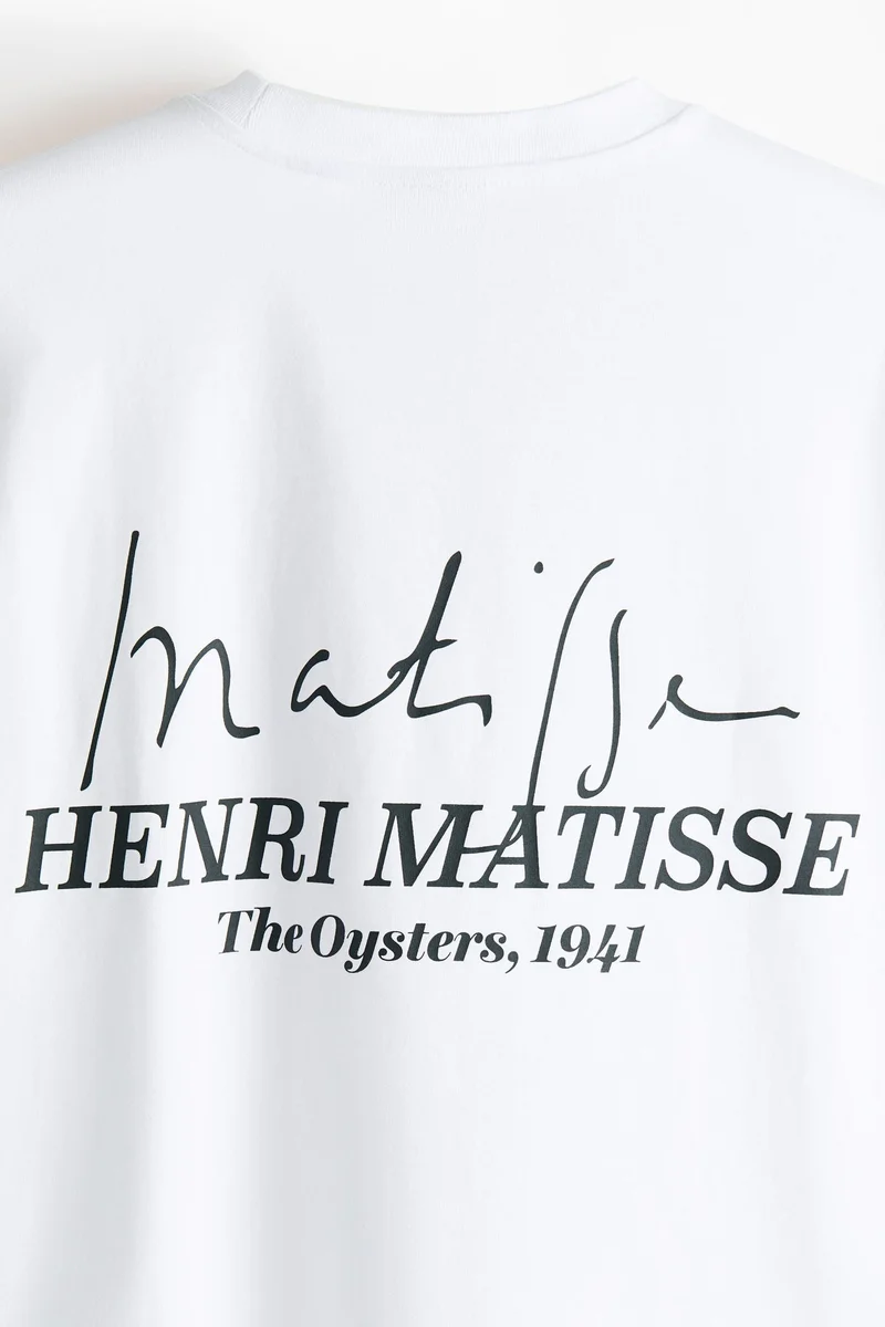 H&M  Oversized Fit T-shirt for Men | Best Price UAE