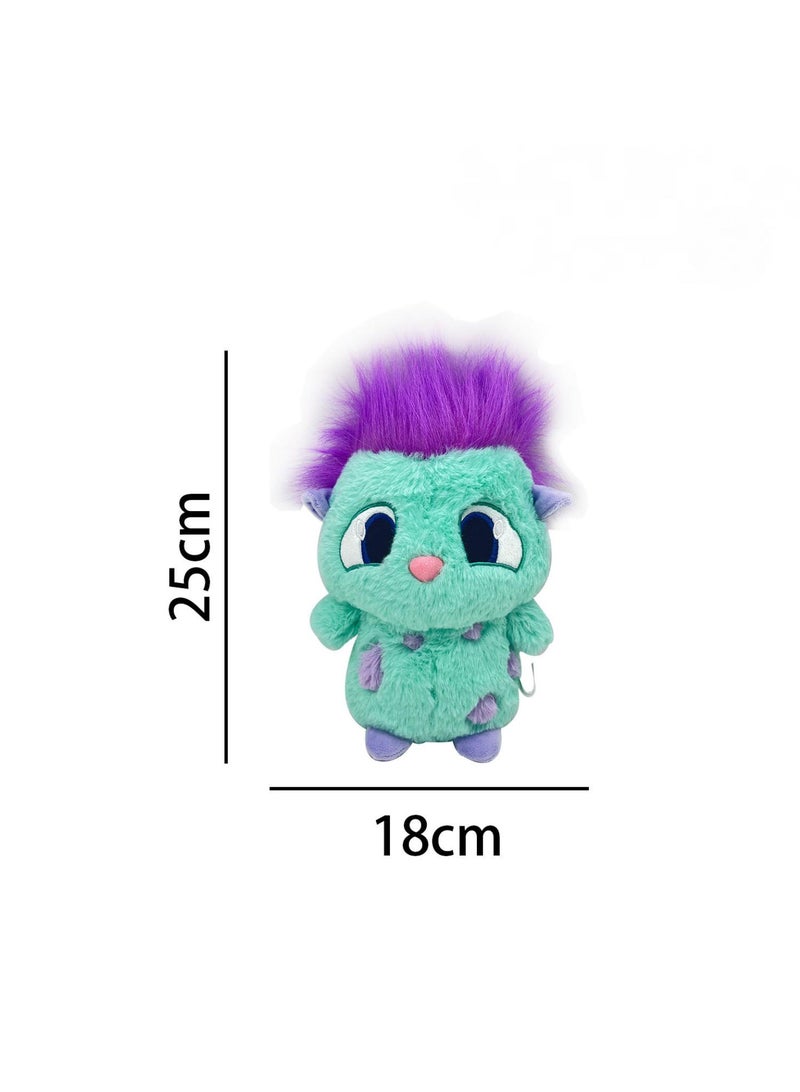 Stuffed Plush Toy Fantasy Wonderland Cartoon Doll For Kids Gifts Green 25CM - Image 3