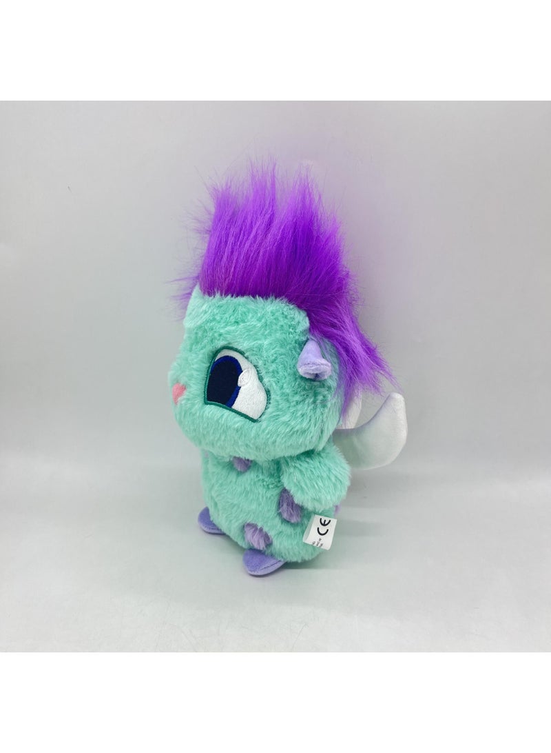 Stuffed Plush Toy Fantasy Wonderland Cartoon Doll For Kids Gifts Green 25CM - Image 4