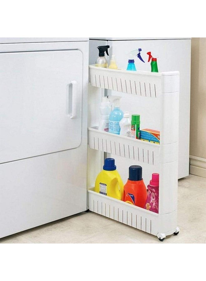 Modern Home 3-Shelf Sliding Storage Rack - Image 1