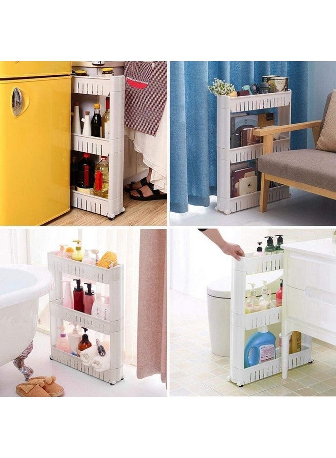 Modern Home 3-Shelf Sliding Storage Rack - Image 3