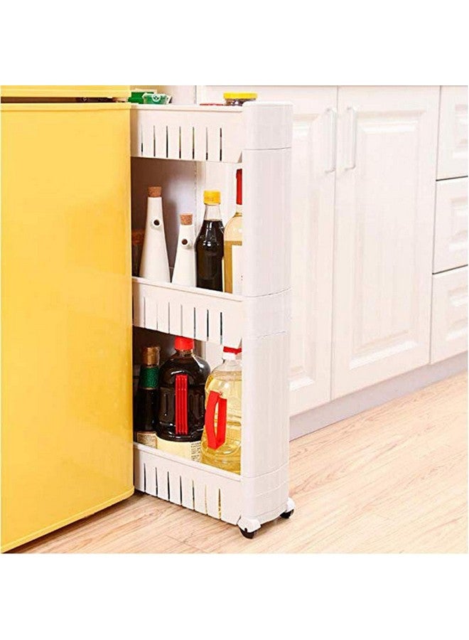 Modern Home 3-Shelf Sliding Storage Rack - Image 4