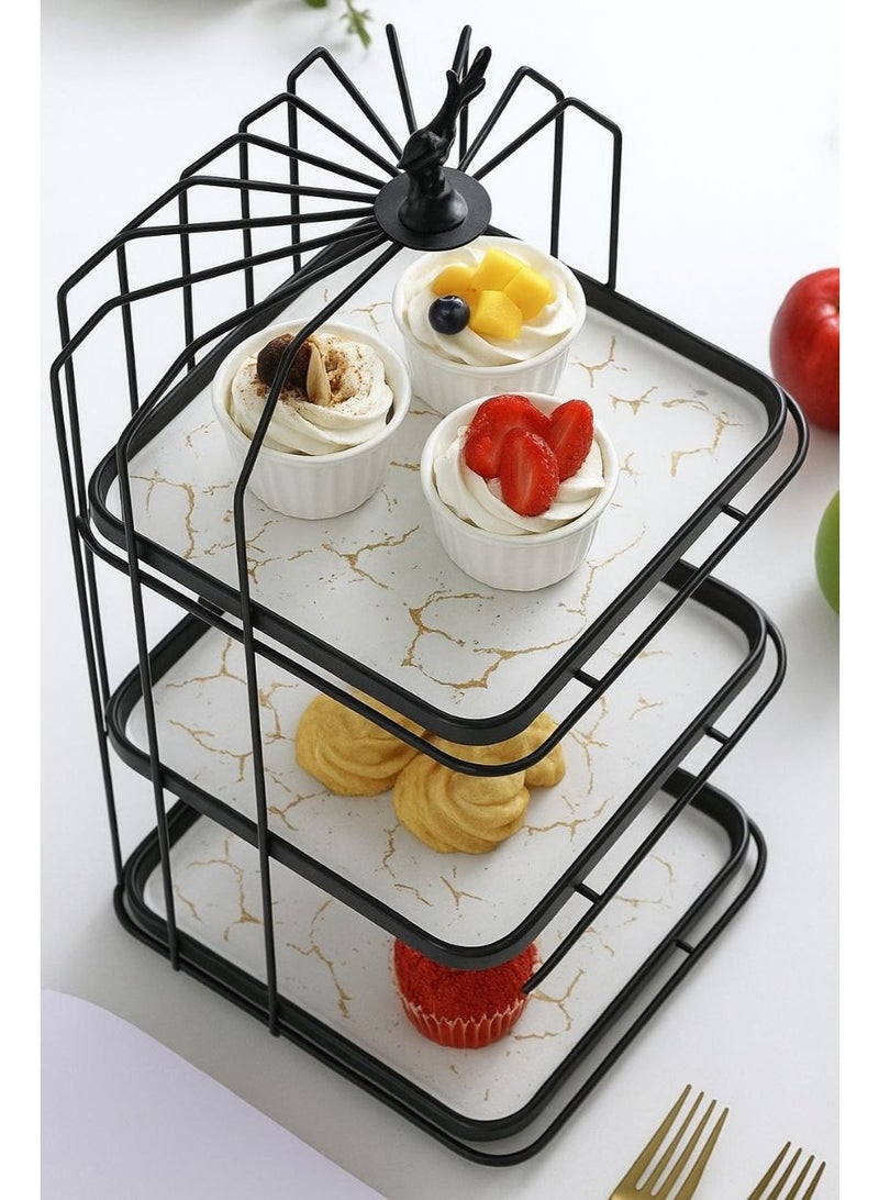 ناما استاند 3 دور بلاطباق ارتفاع 50 سم