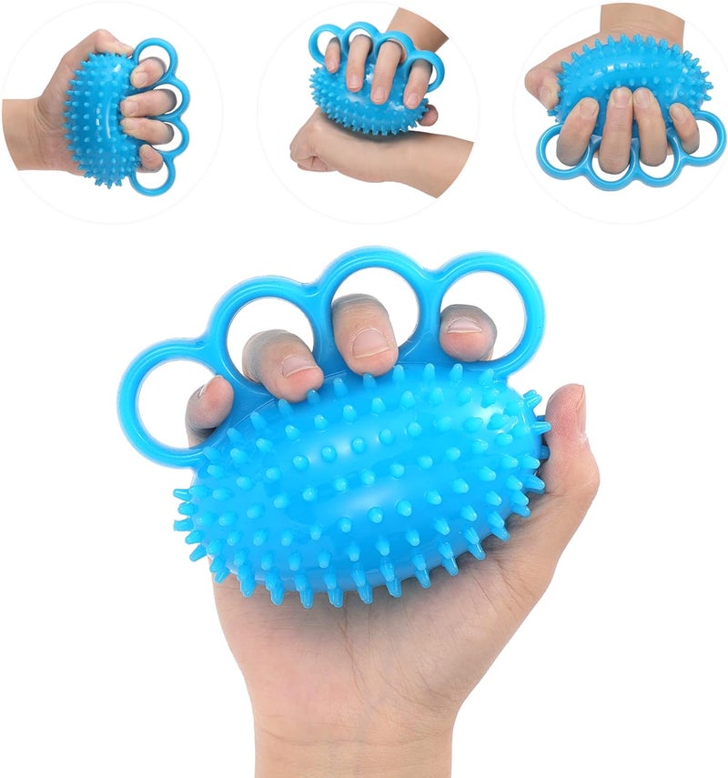 Fanwer Hand Exercise Ball - Finger Therapy Ball for Grip Strengthening and Stress Relief - Image 1