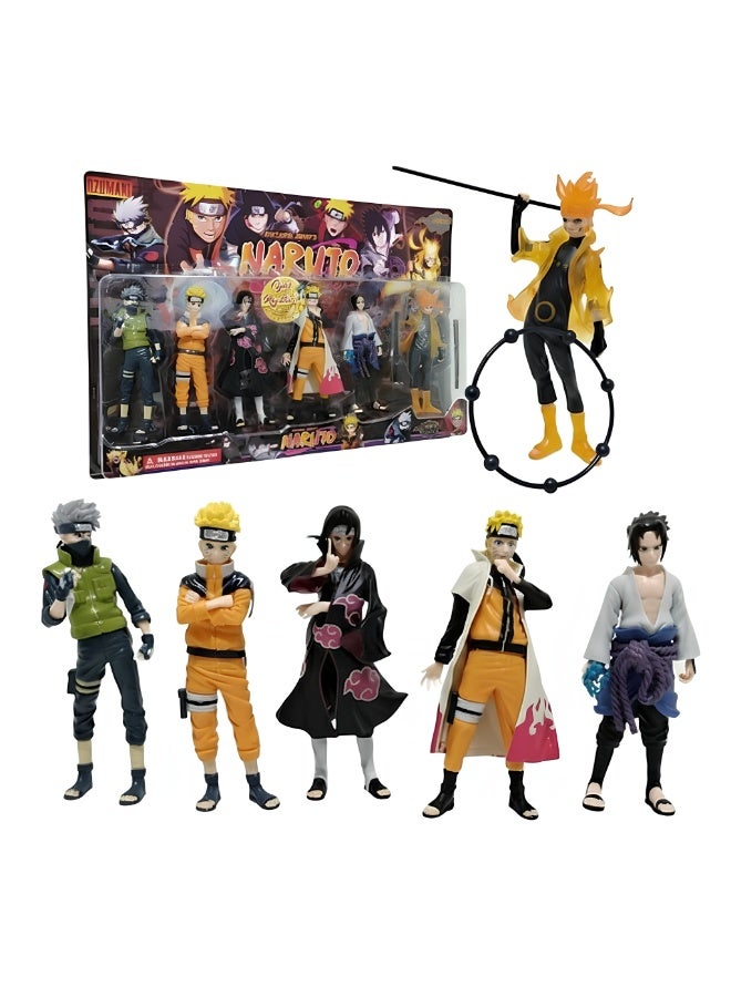 HASSM Naruto Anime Figures Kakashi Itachi 18cm - Image 1