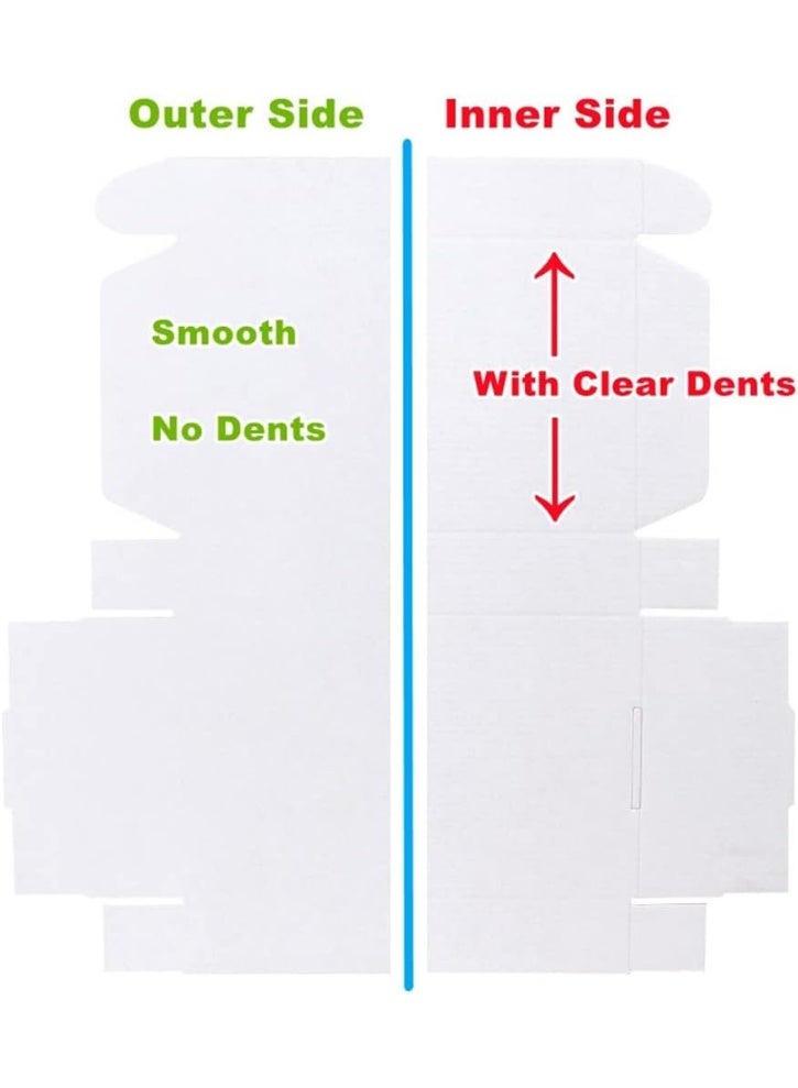 White Corrugated Cardboard Shipping Boxes, 150x100x50mm Royal Mail PIP Small Parcel Boxes, Packaging Mailing Boxes for Business, Posting, Storing or Gift(Pack of 10) - Image 3