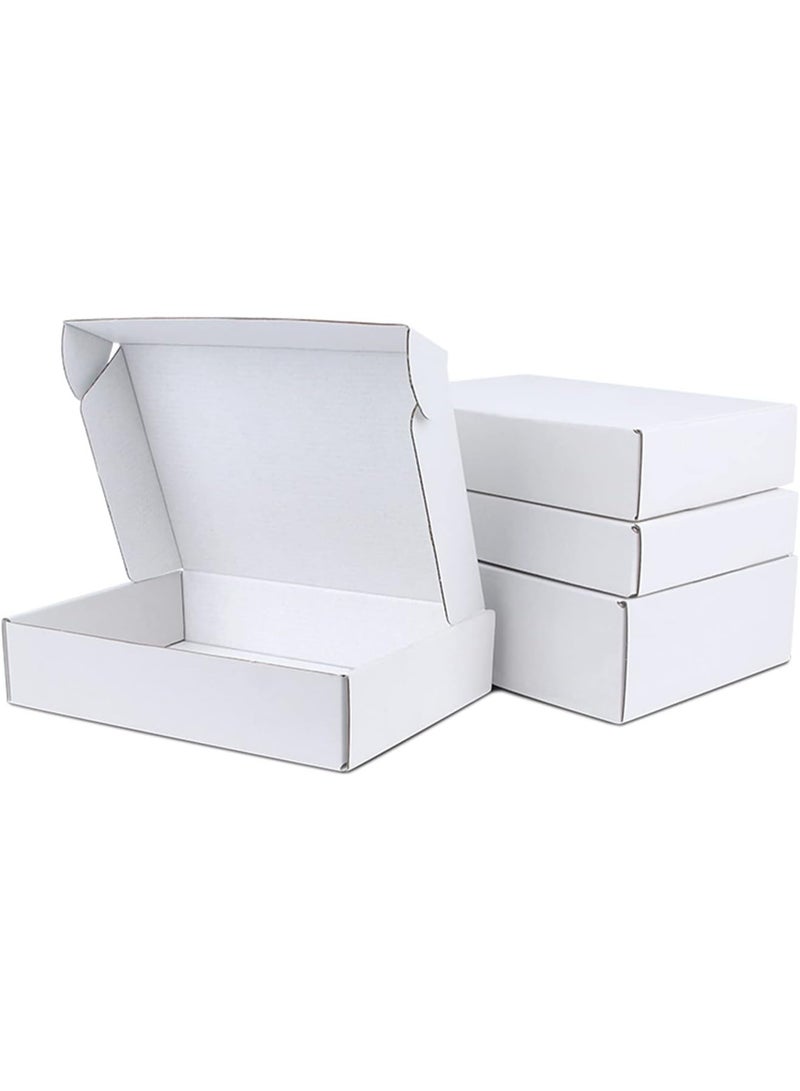 White Corrugated Cardboard Shipping Boxes, 150x100x50mm Royal Mail PIP Small Parcel Boxes, Packaging Mailing Boxes for Business, Posting, Storing or Gift(Pack of 10) - Image 2
