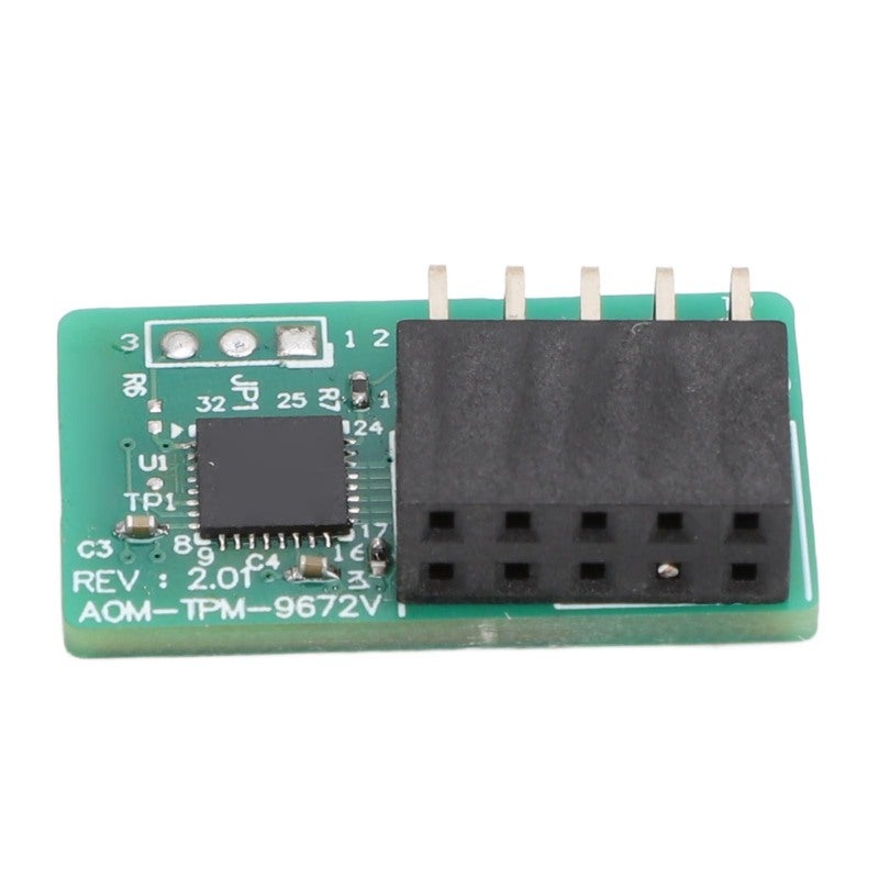Infineon TPM 2.0 Module 10Pin SPI Encryption Security Module - SuperMicro Motherboard TPM2.0 Trusted Platform for Quantum Computers - Image 1