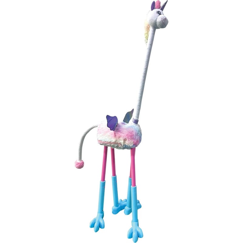 وحيد القرن السحري فرو ذات اقدام طويلة 5.5 قدم - HUN1837 - Image 3