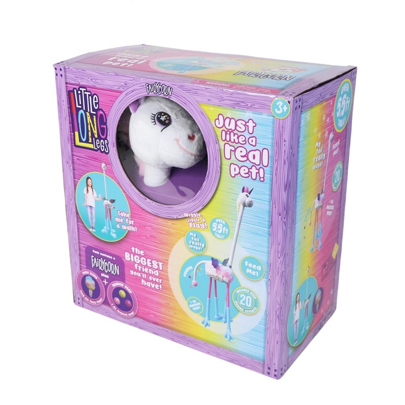 وحيد القرن السحري فرو ذات اقدام طويلة 5.5 قدم - HUN1837 - Image 1