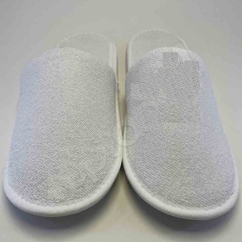 Private 200 Pairs Double Layer Thick Cotton Towel Slippers Non-Slip Sole Hotel Slippers High Quality - Image 3