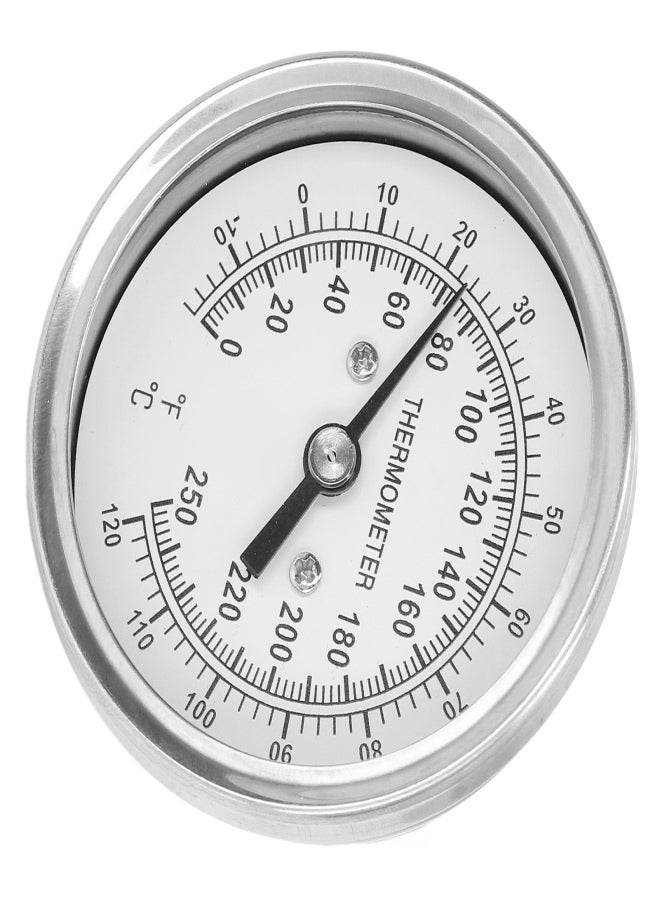 ‑18‑120℃ Dial Thermometer Barbecue Oven Bimetallic Thermometer Pointer Type Temperature Gauge - Image 4