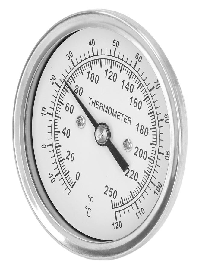 ‑18‑120℃ Dial Thermometer Barbecue Oven Bimetallic Thermometer Pointer Type Temperature Gauge - Image 3