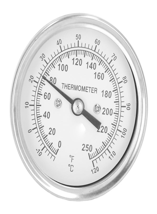 ‑18‑120℃ Dial Thermometer Barbecue Oven Bimetallic Thermometer Pointer Type Temperature Gauge - Image 2