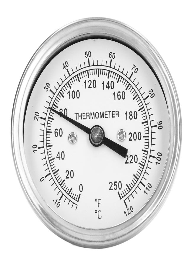 ‑18‑120℃ Dial Thermometer Barbecue Oven Bimetallic Thermometer Pointer Type Temperature Gauge - Image 1