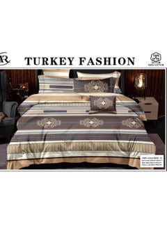 Gerenic Duvet covers 6pcs set ,Pillows set, Washable Breathable Duvet Cover Set, Ultra Soft 