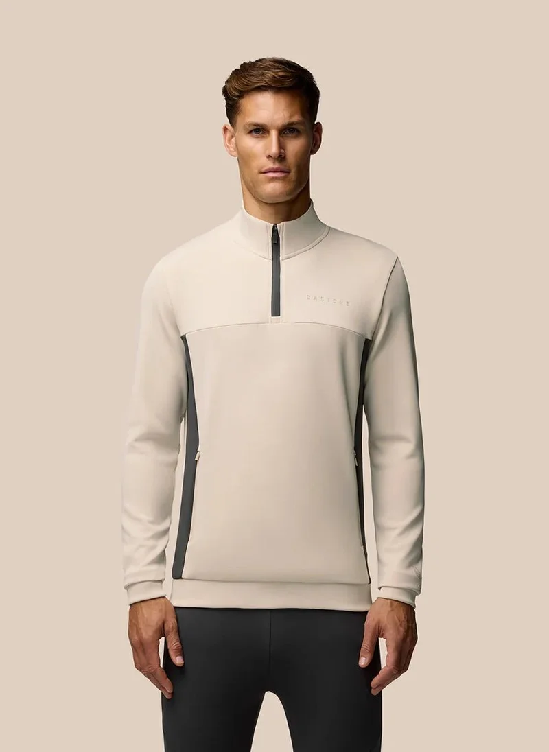 CASTORE Castore Flex Lifestyle 1/4 Zip - Rock Grey