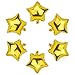 Moukiween Star Balloons50 Pieces 10 inch Gold StarShape Foil Balloons for birthday Partygraduation ceremony wedding signing party Decorations - Image 2