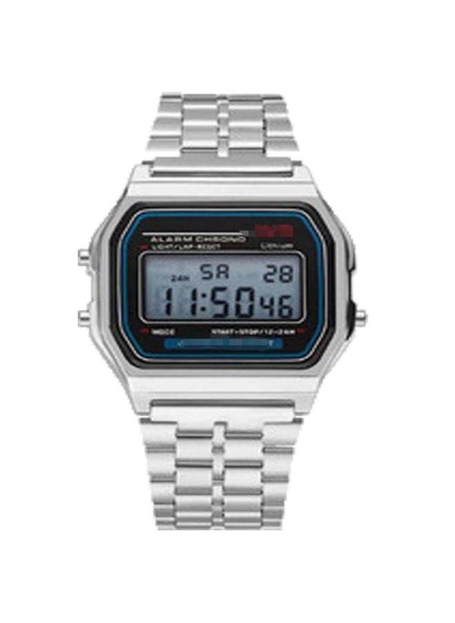 NIBEMINENT 59 Steel Band Electronic Watches Adult Students Simple Fashion Multifunctional Cassie Mark 