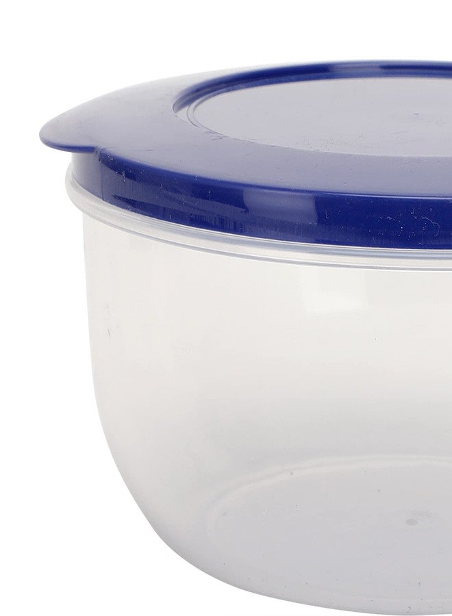 Cutting EDGE 600ml Eco-Storage Plastic Container & Organizer Set of 2 for Kitchen, Refrigerator, Lunch & Food Storage (Dark Blue) - Image 5