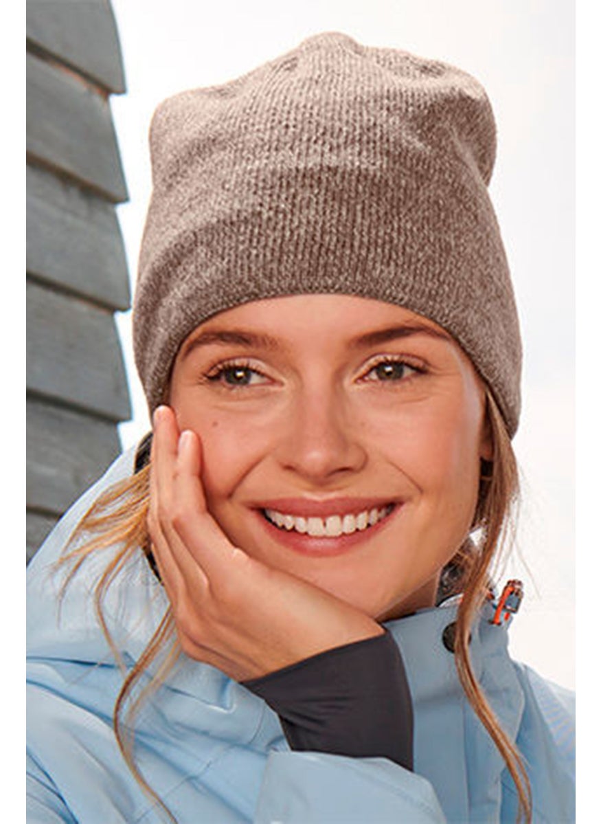 Tchibo - Women Knitted Hat, Dark Brown - Image 1